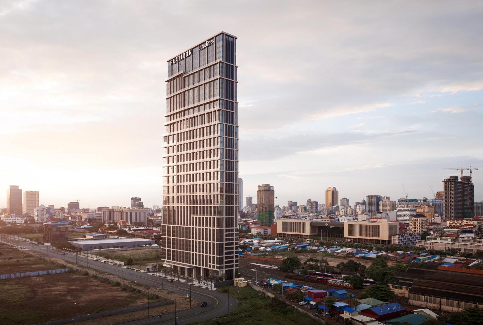 Citadines Flatiron Phnom Penh Hotel Exterior foto